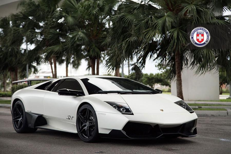 Lamborghini Murcielago SV on HRE Wheels '2014